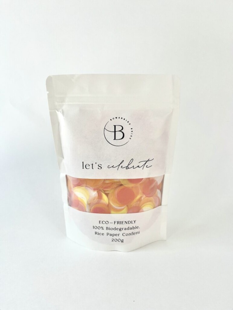 Biodegradable Confetti Bag - Spring Sorbet Circles