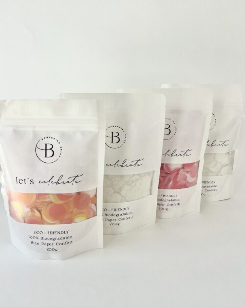 Biodegradable Confetti Bag