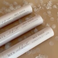 Biodegradable Confetti Cannon - White Circles - Image 10