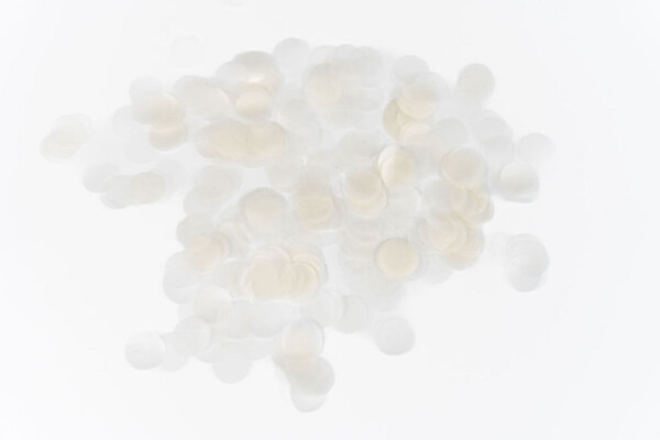 Biodegradable Confetti Cannon - White Circles - Image 16