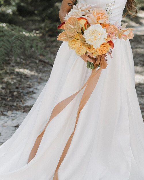 100% Silk Ribbon Cinnamon