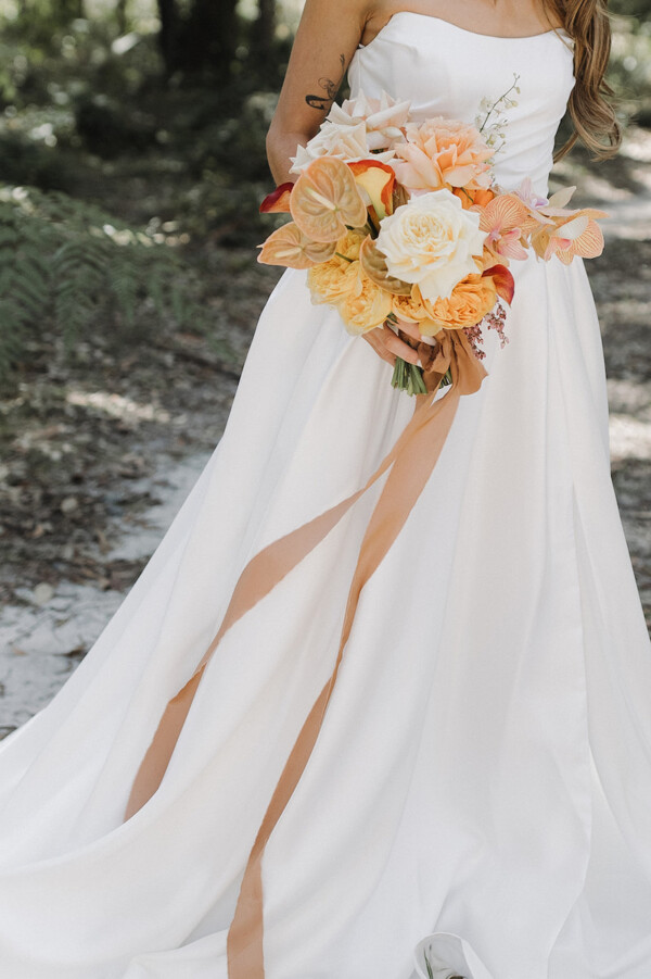 100% Silk Ribbon Cinnamon