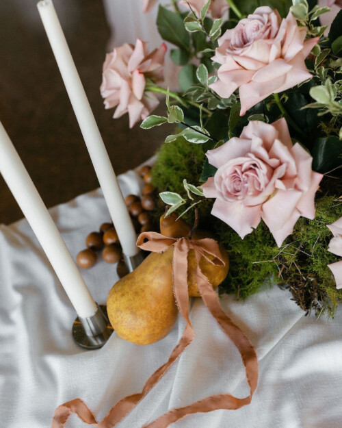 100% Silk Ribbon Cinnamon