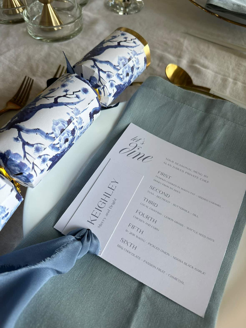 100% Silk Ribbon Ocean - Image 2