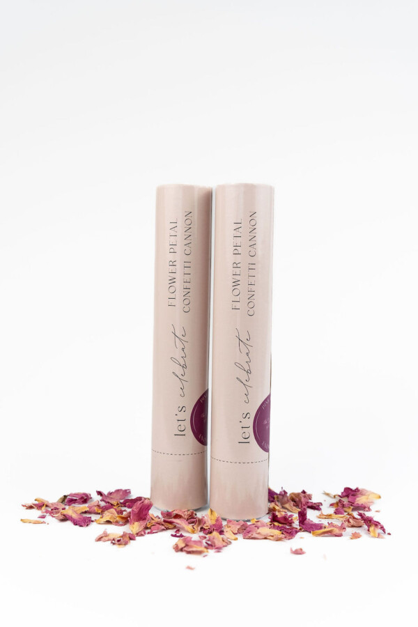 Confetti Cannon - Pink Peony Dried Petals