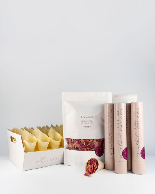 Deluxe Ceremony Bundle - Pink Peony Dried Petals