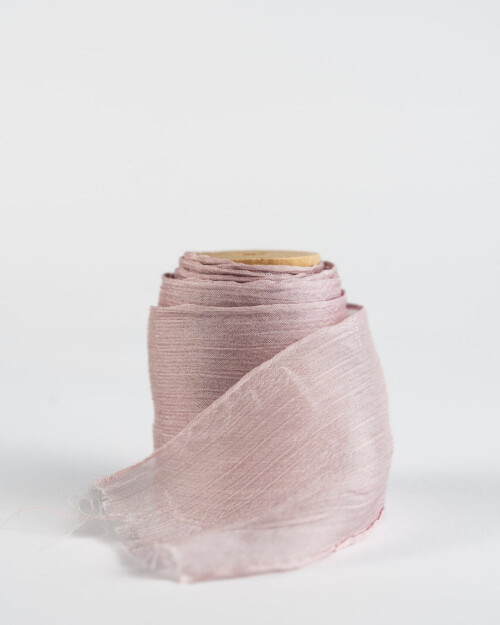 Crinkle Chiffon Ribbon Lilac