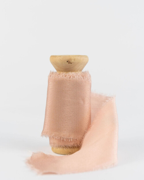 100% Silk Ribbon Piglet