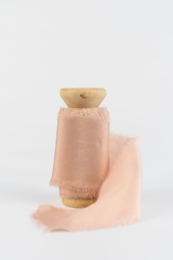 100% Silk Ribbon Piglet