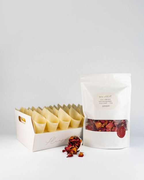Dried Petal Toss Bundle - Ruby Red
