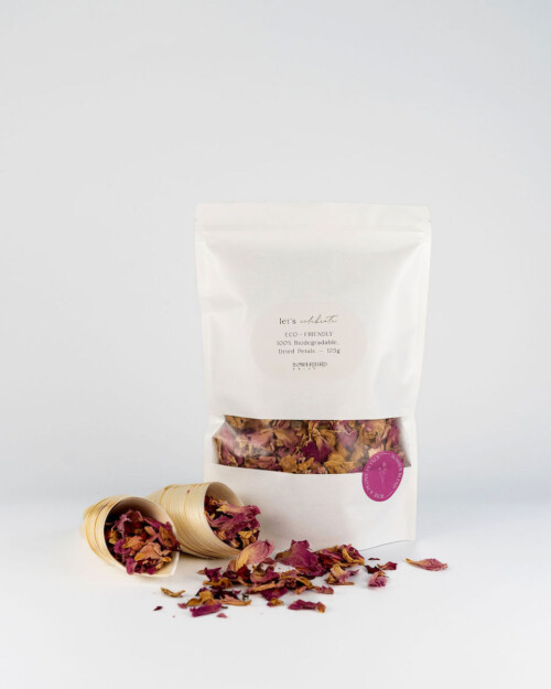Dried Rose Petal + Confetti Cone Bundle - Summer Blend Petals