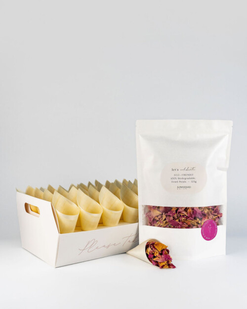 Dried Petal Toss Bundle - Pink Peony Petals