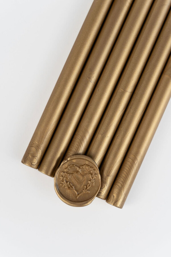 Sealing Wax Sticks - Gold