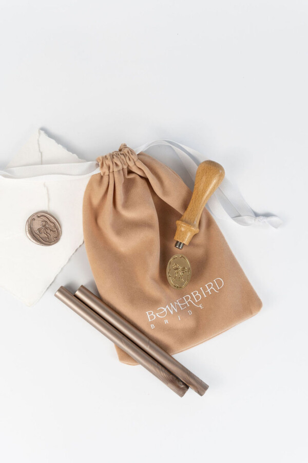 Wax Seal Kit - Bow Stamp