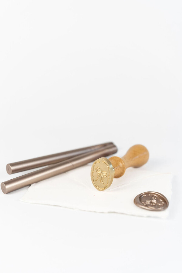 Wax Seal Kit - Bow Stamp - Image 4