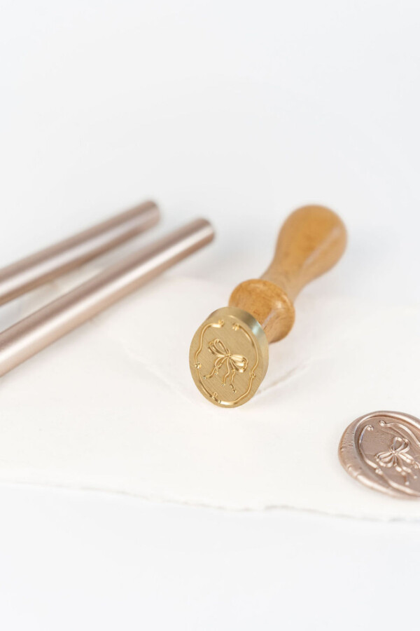 Wax Seal Kit - Bow Stamp - Image 2