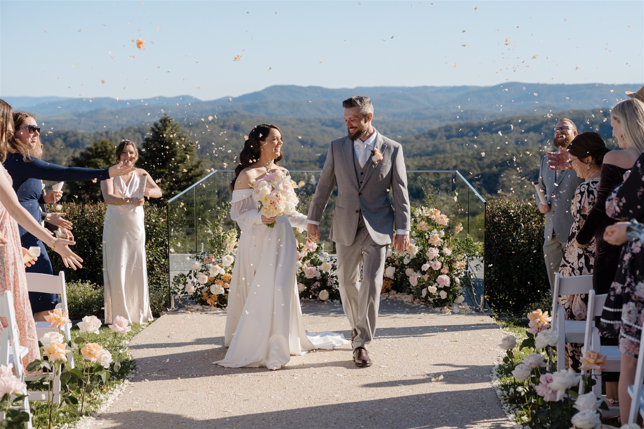 Confetti Cannon - White Dried Rose Petals **BACK ORDER** - Image 5