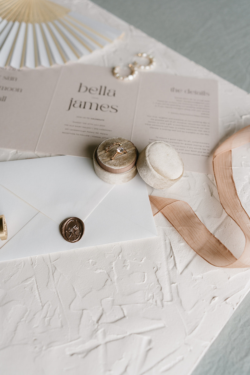 Crinkle Chiffon Ribbon Latte - Image 2