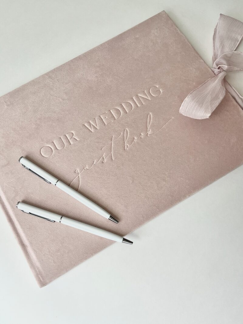 White & Silver Wedding Pen - Boxed Pair - Image 2